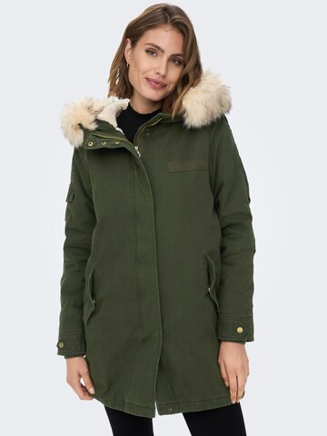 Parka mi-saison 'May' ONLY en vert