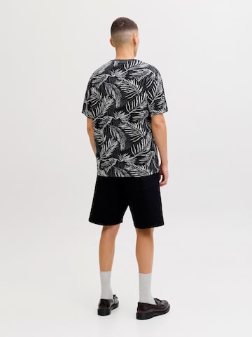 JACK & JONES Póló 'JJJEFF' - fekete