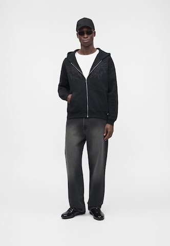 HOLLISTER Baggy Джинсы в Черный
