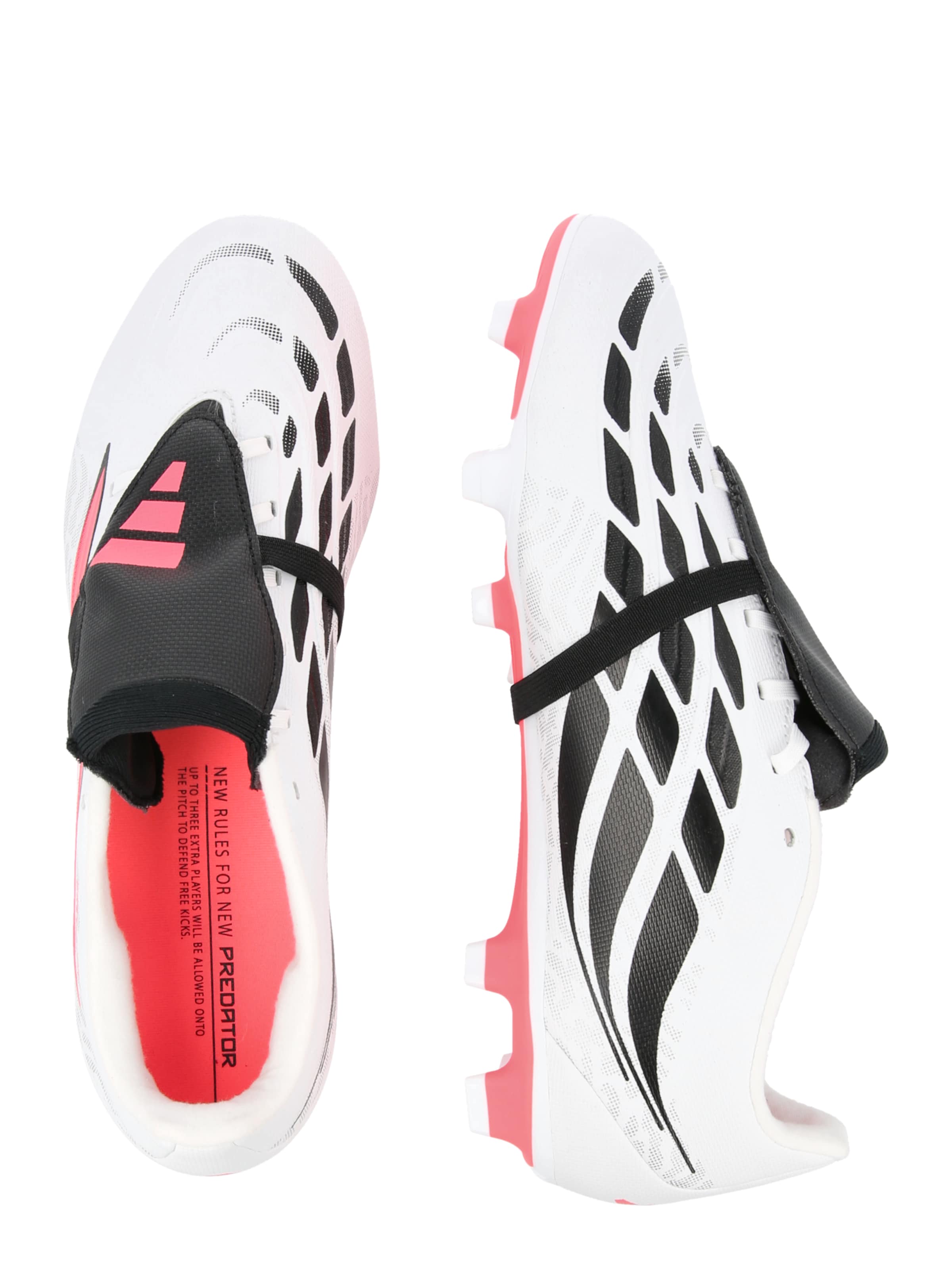 ADIDAS PERFORMANCE Jalkapallokengät 'PREDATOR CLUB FT' värissä valkoinen