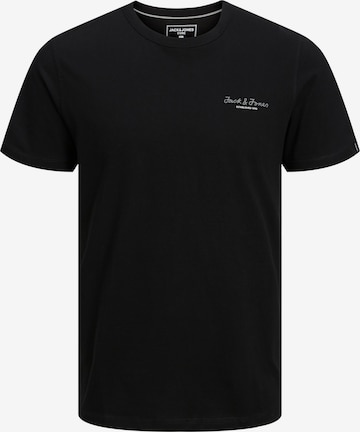 JACK & JONES Shirt 'BERG' in Black: front