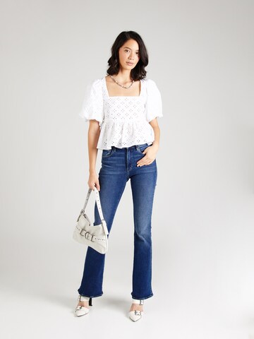 Monki Blouse in White
