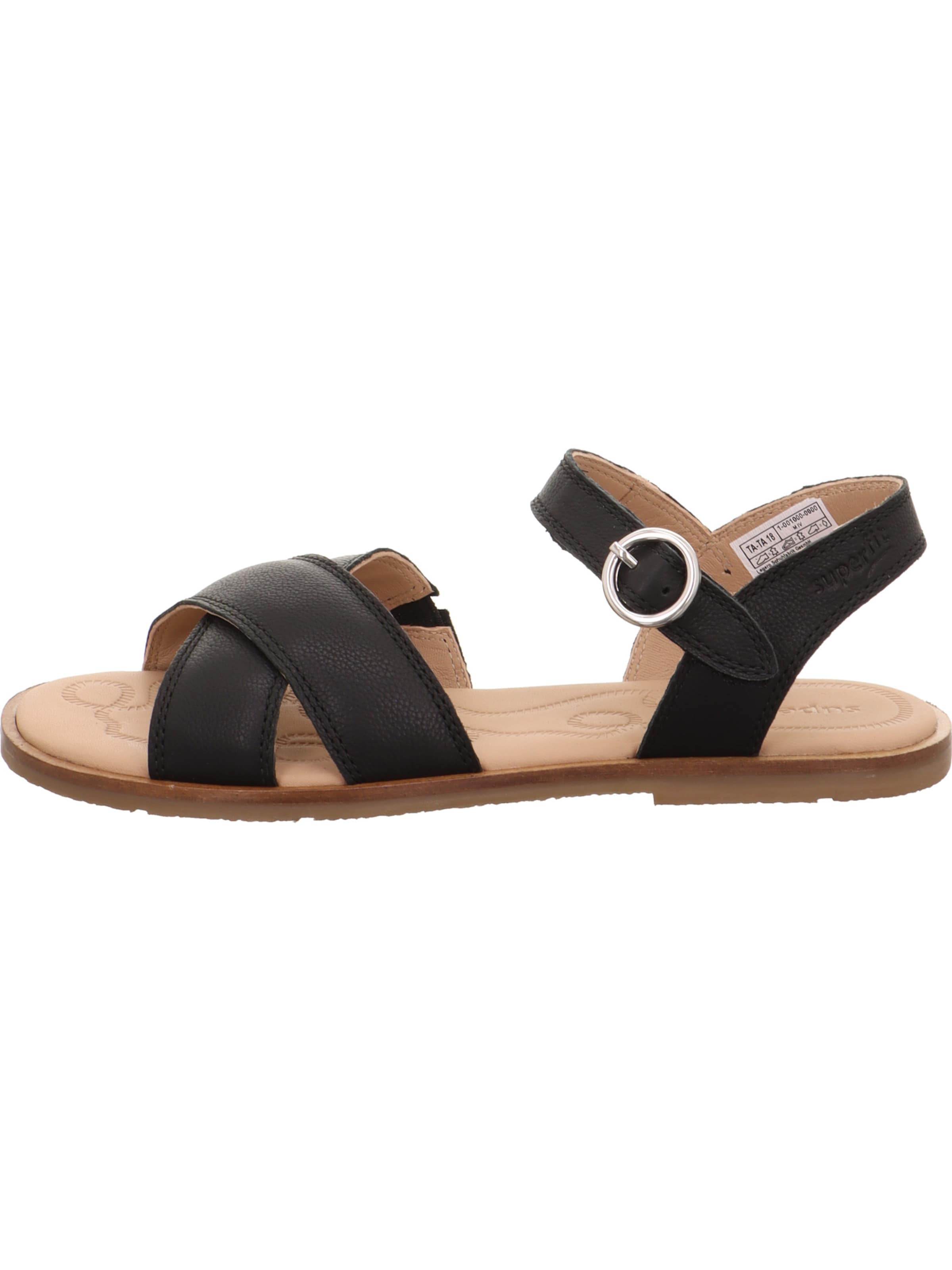 SUPERFIT Sandale 'Flair' in Schwarz