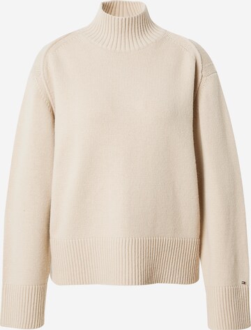 TOMMY HILFIGER Pullover in Beige: predná strana