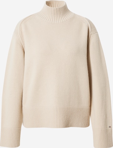 TOMMY HILFIGER Trui in Beige: voorkant