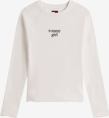 smėlio Tommy Jeans Marškinėliai: priekis