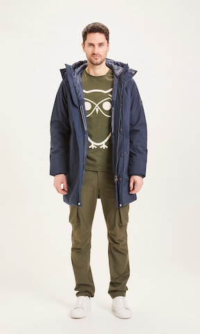 KnowledgeCotton Apparel Jacke in Blau