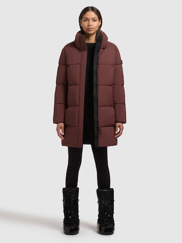 Cappotto invernale 'Haya2 Matt' di khujo in rosso