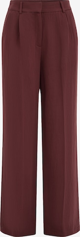 WE Fashion Regular Housut värissä punainen: etupuoli