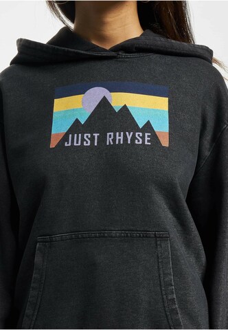 Felpa 'Mountainside' di Just Rhyse in nero