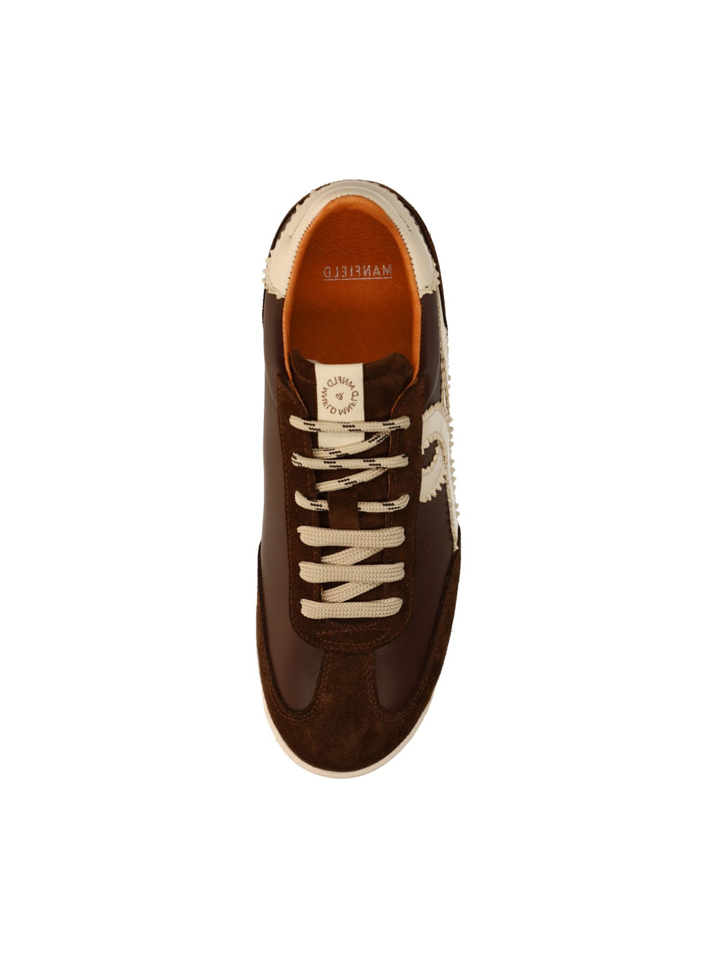 Baskets basses 'Flache' MANFIELD en marron