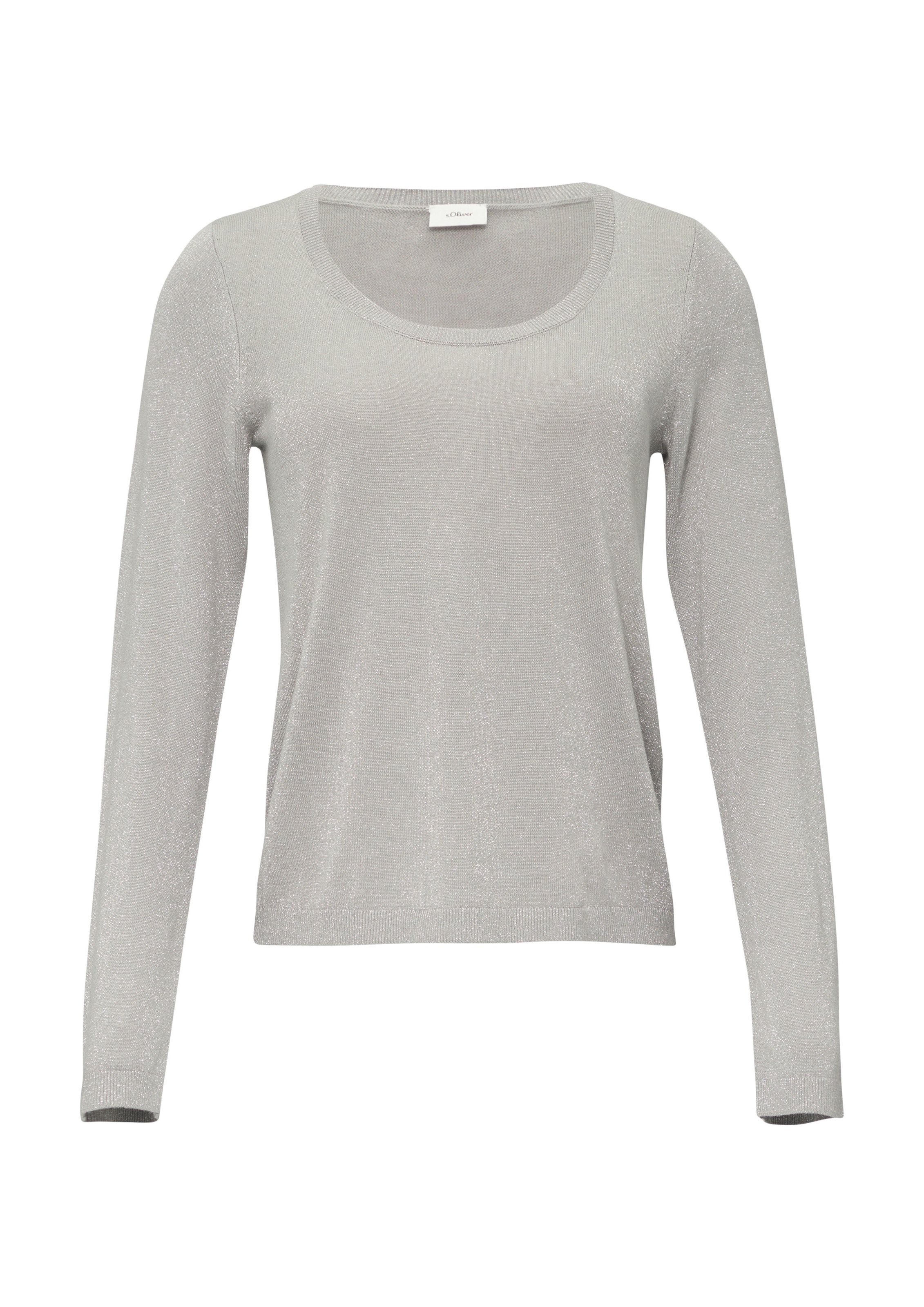 Pull-over s.Oliver en gris : devant
