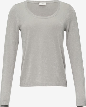 s.Oliver Pullover in Grau: Vorderseite