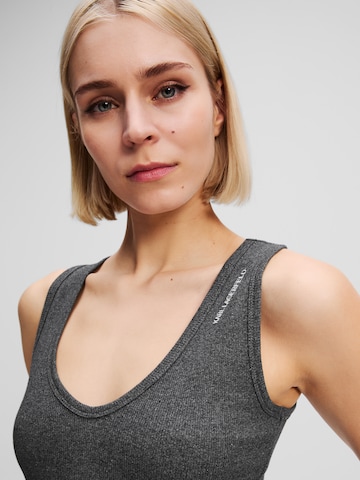 Haut Karl Lagerfeld en gris