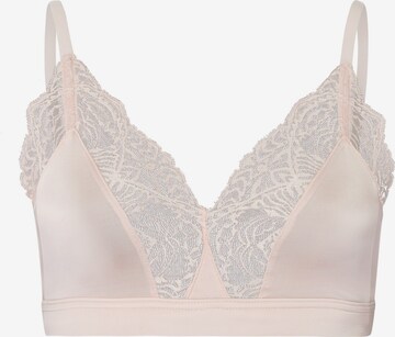 Hanro Triangle Bra ' Josephine ' in Pink: front