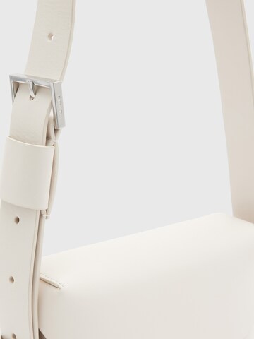 AllSaints - Bolso de hombro 'FRANKIE' en blanco