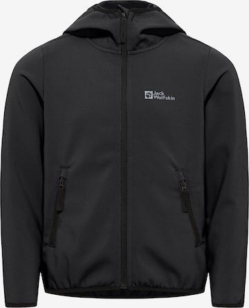 JACK WOLFSKIN Куртка в спортивном стиле в Черный: спереди