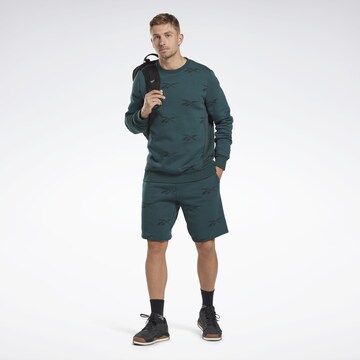 Reebok - Sweatshirt de desporto em verde