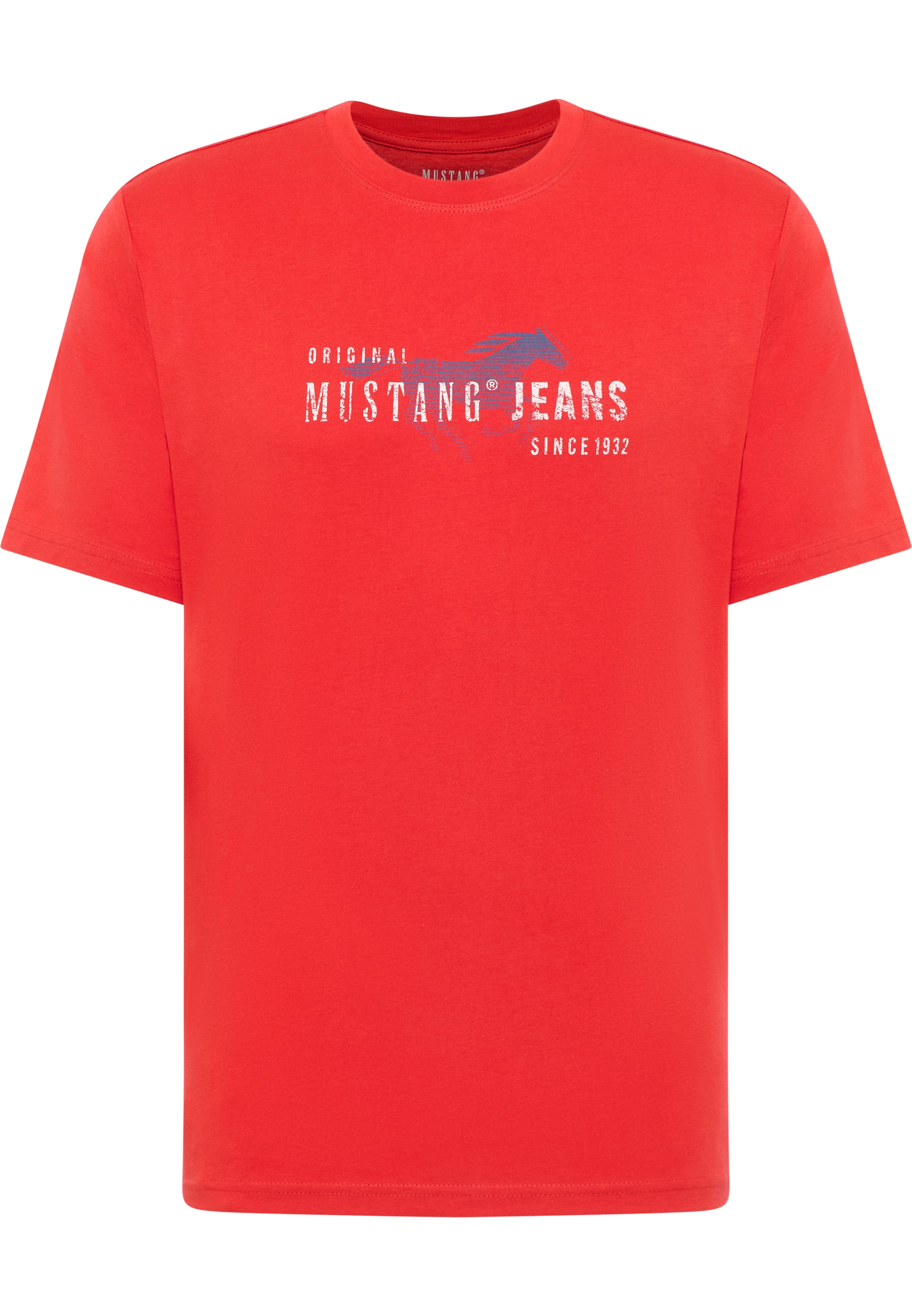MUSTANG Shirt 'Austin' in Red: front
