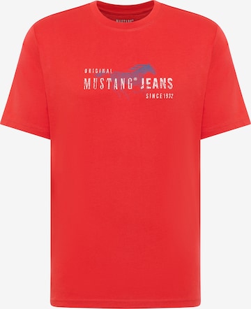 MUSTANG Shirt 'Austin' in Red: front