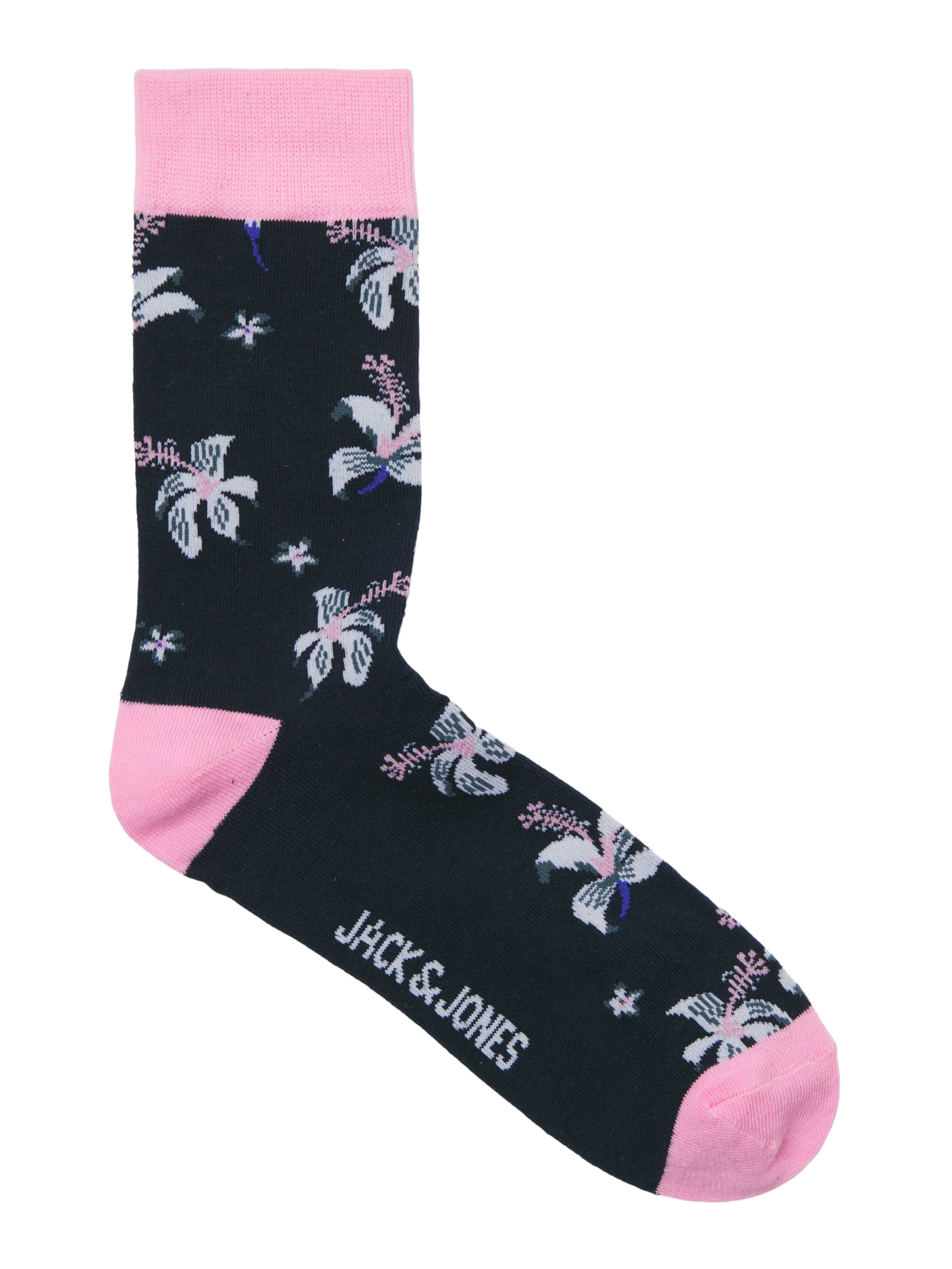 JACK & JONES Κάλτσες 'JACTODD FLOWER' σε μπλε