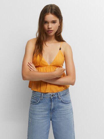 Pull&Bear Topp i orange: framsida