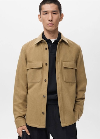 MANGO MAN Jacke 'Margon' in Braun: Vorderseite