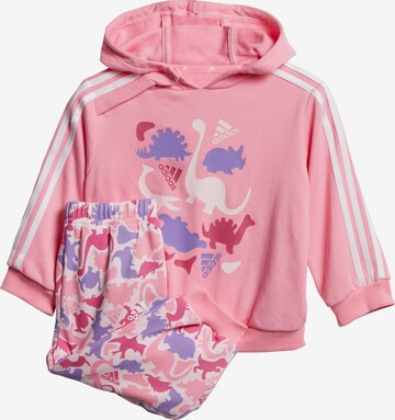 ADIDAS SPORTSWEAR Tracksuit 'Dino Camo' in Pink