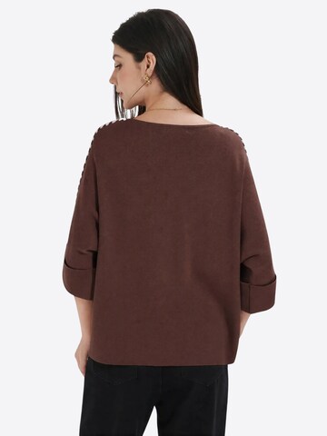 Pull-over Imily Bela en marron