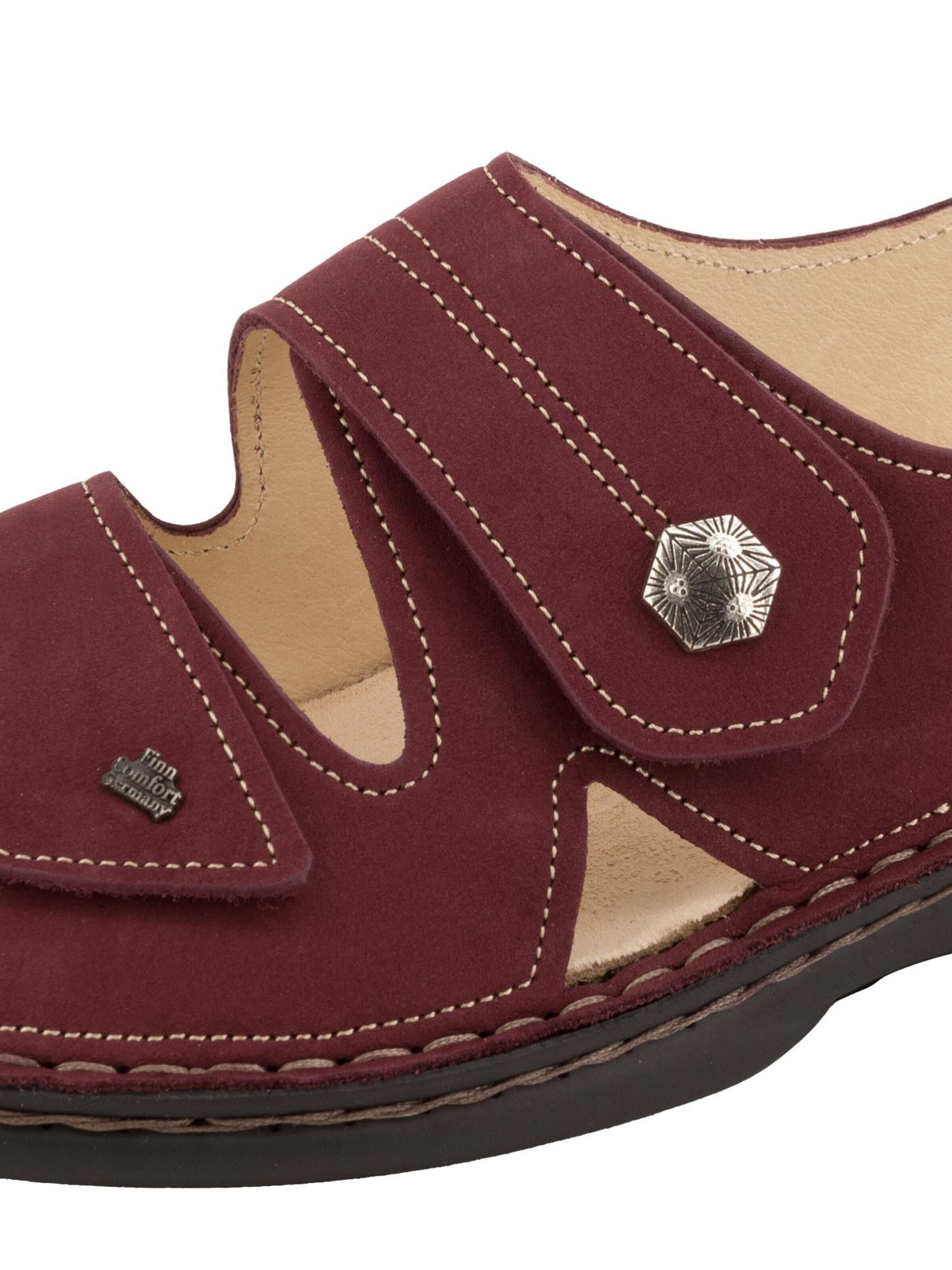 Finn Comfort Sandaal 'Milos' in Rood