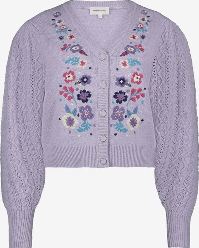 Fabienne Chapot Cardigan en bleu / violet / rose / blanc, Vue avec produit