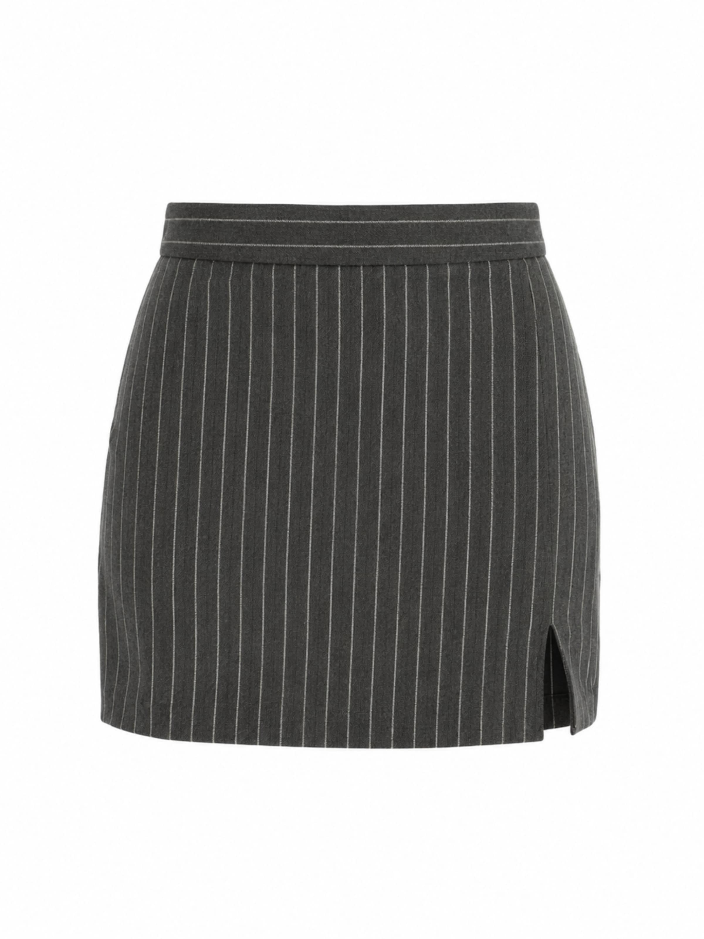 SYLEND Skirt 'BERLIN' in Grey: front