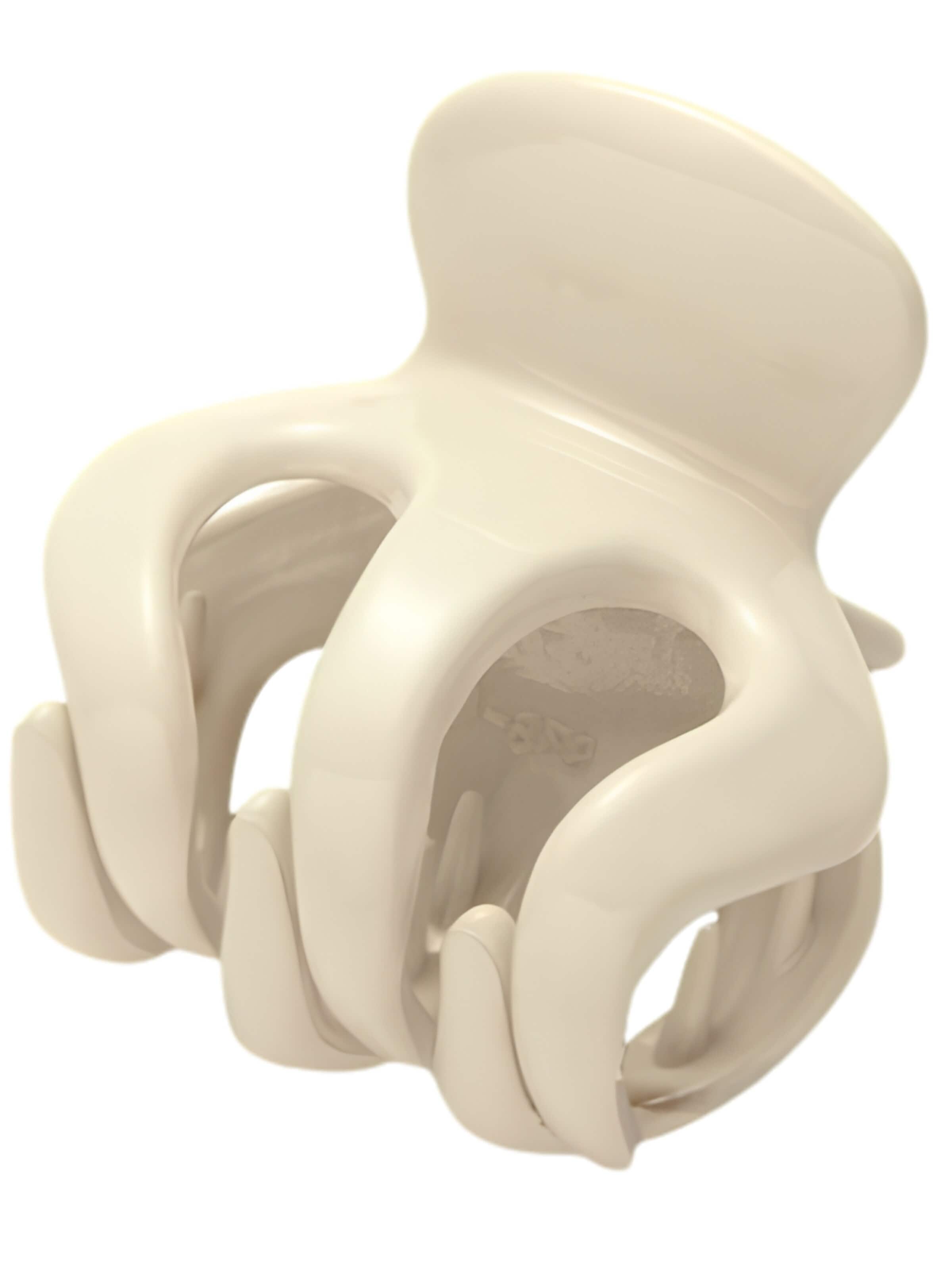 Ornamento per i capelli 'Morgan Hair Claw - Cotton' di soho Hair accesoires in beige: frontale