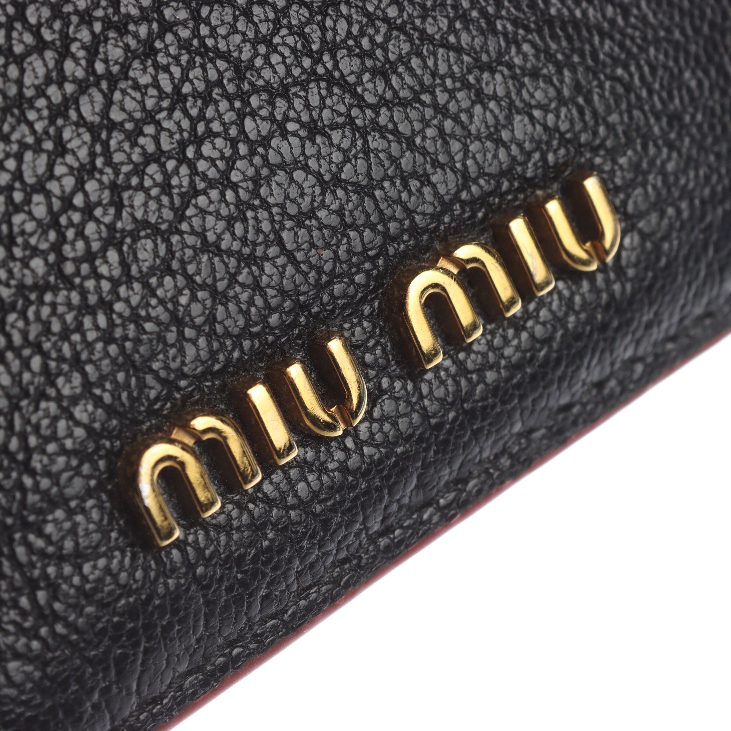 Miu Miu Small Leather Goods in One size in Red