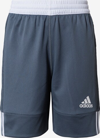 Pantalon de sport '3G Speed' ADIDAS SPORTSWEAR en gris : devant