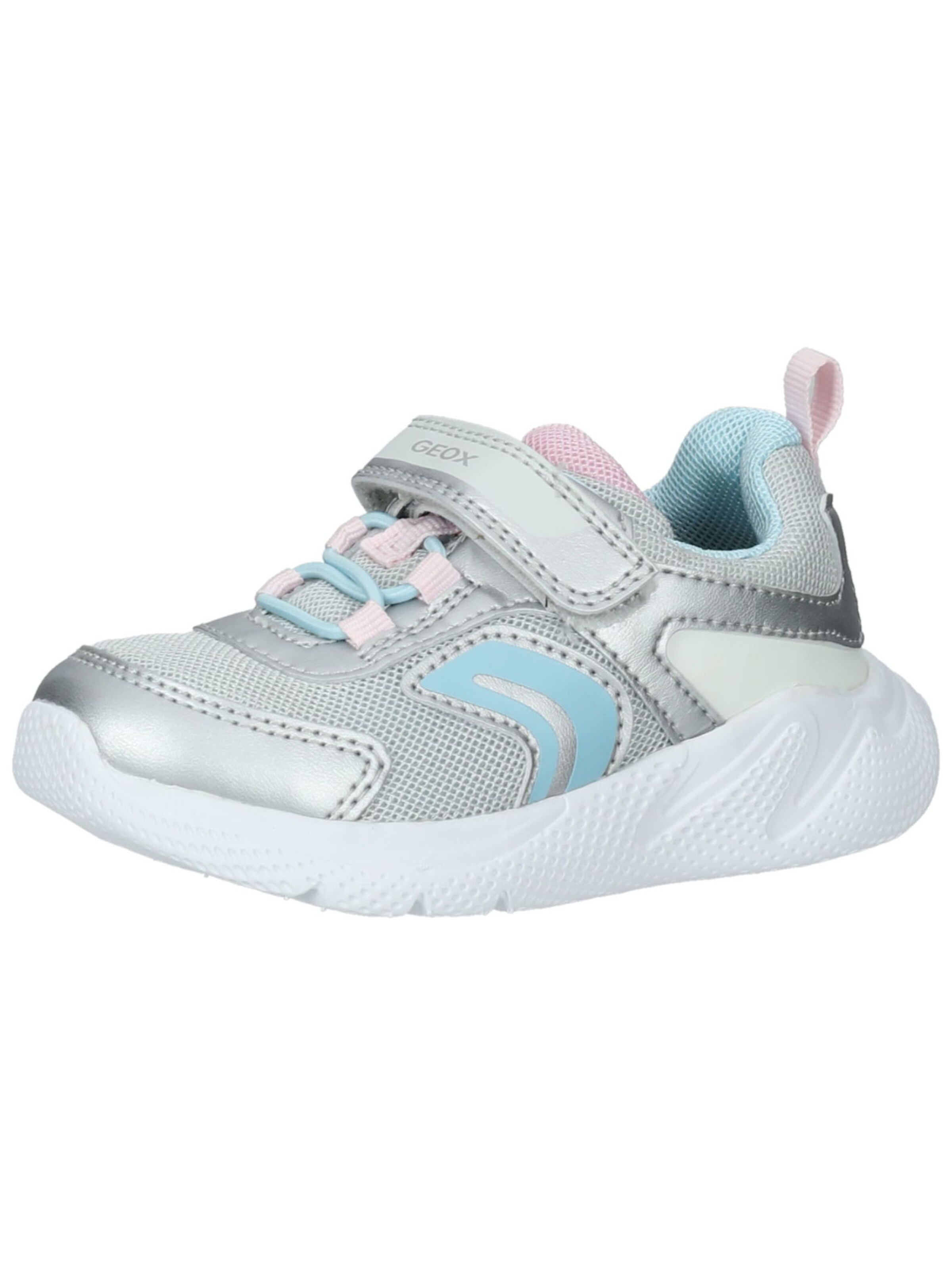 GEOX Sneakers in Silver: front