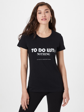 T-shirt EINSTEIN & NEWTON en noir : devant