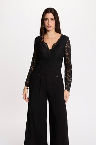 Morgan Shirt bodysuit '262-TEANA' in Black: front