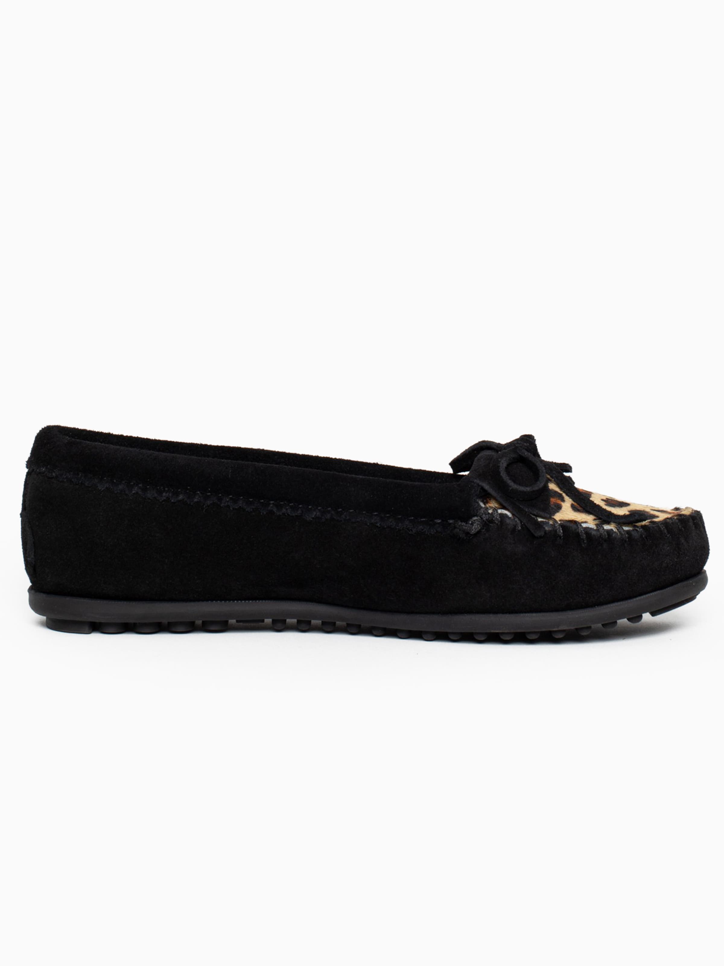 Minnetonka Mokasíny 'Kilty Plus' - Čierna