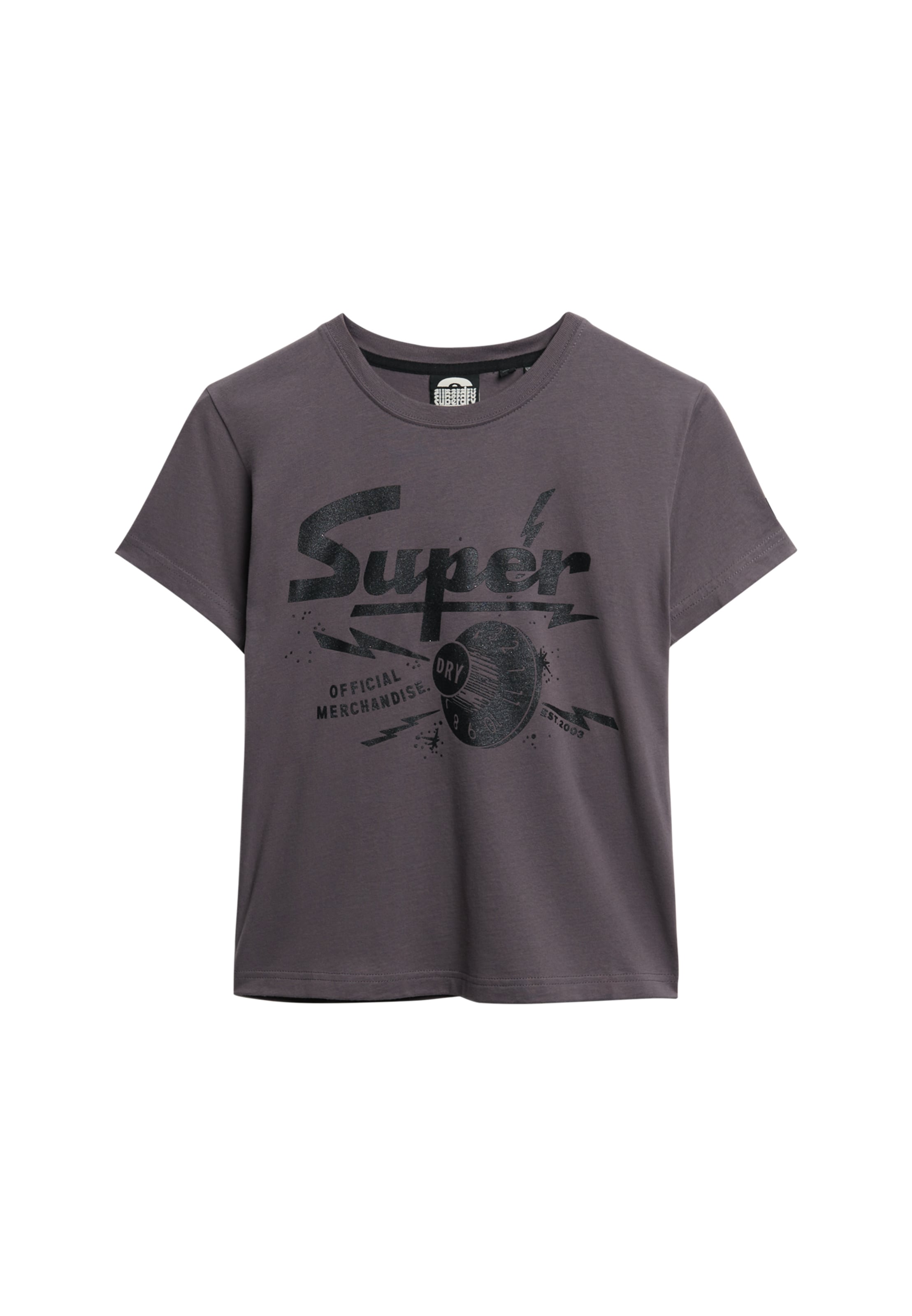 T-shirt Superdry en gris : devant