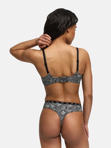 cfab - Push-up Soutien 'Comfort Push-Up BH' em cinzento