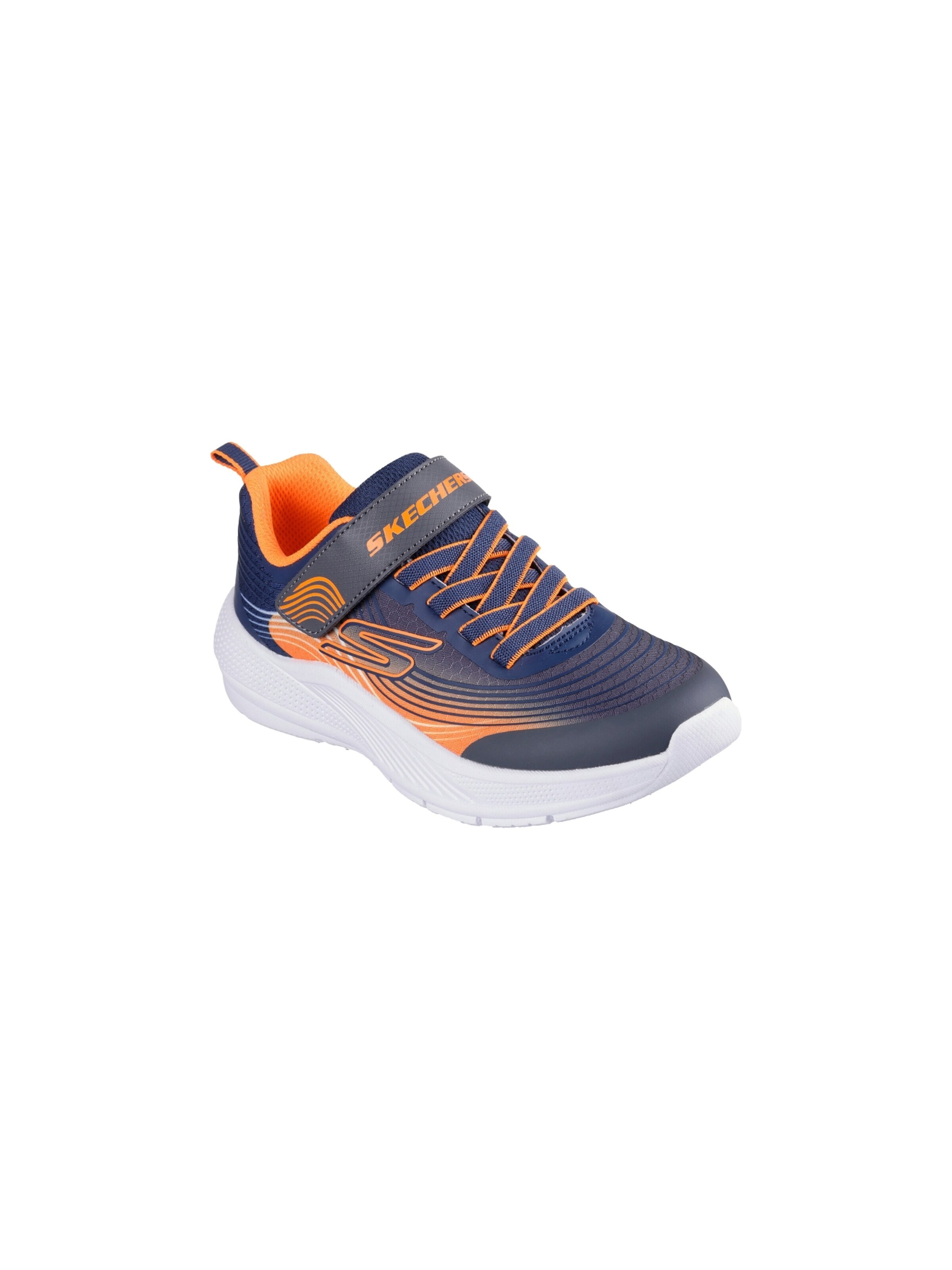 SKECHERS Sneakersy 'Junior-Sneaker mit Schnürung Microspec Advance' w kolorze niebieski