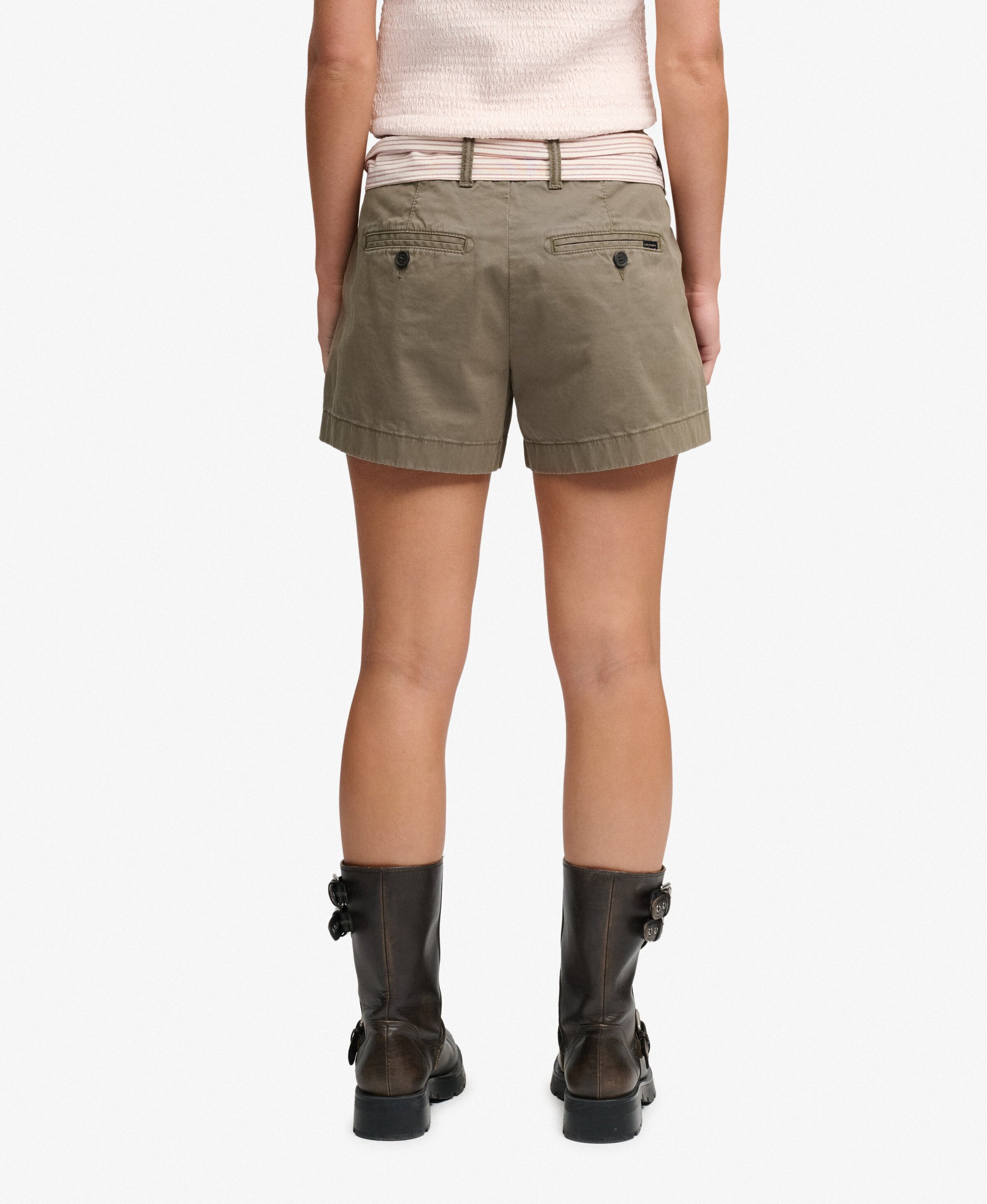 Superdry & Co Loosefit Chino in Groen