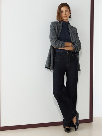 Next Wide Leg Jeans in Blau: Vorderseite