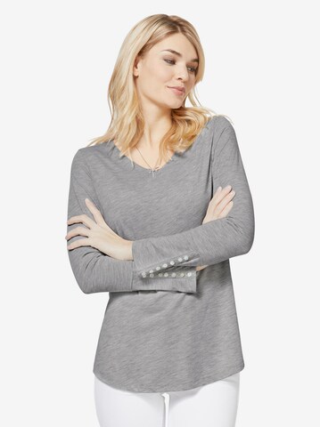 Linea Tesini by heine Shirt 'LINEA TESINI' in Grey: front