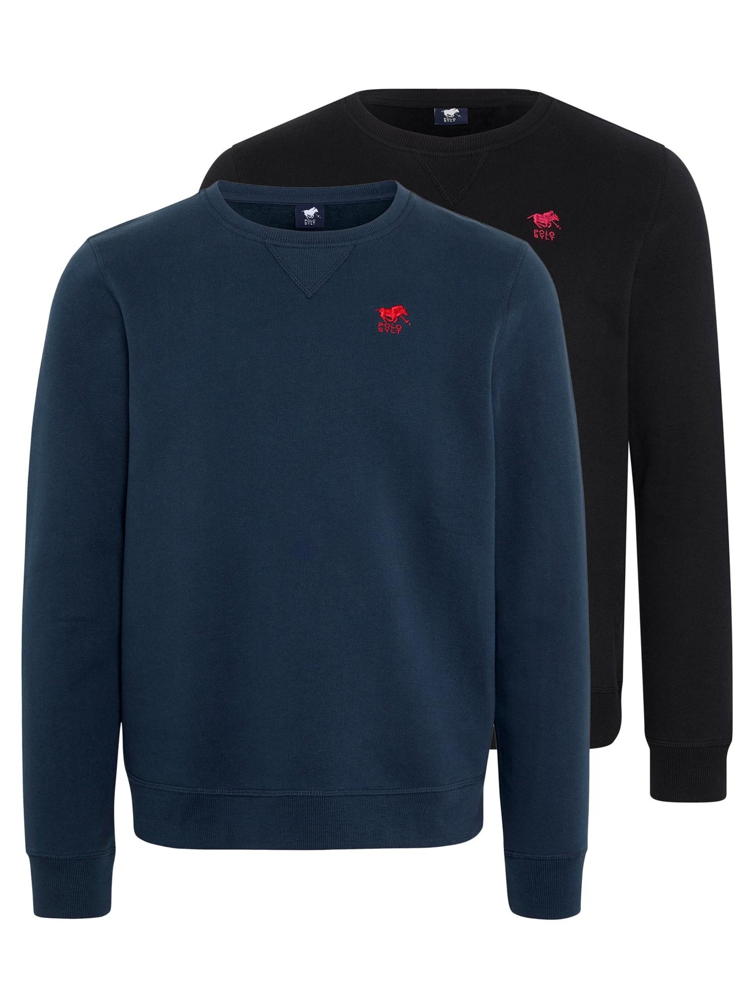 Polo Sylt Sweatshirt 'Basic'‌ in Blau: Vorderseite