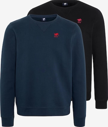 Polo Sylt Sweatshirt 'Basic' in Blau: Vorderseite
