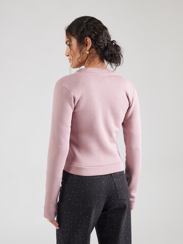 ABOUT YOU - Sudadera con cremallera 'Frederike' en rosa