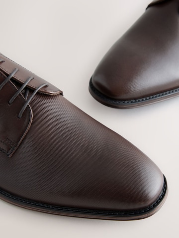 Next Обувь на шнуровке в Коричневый