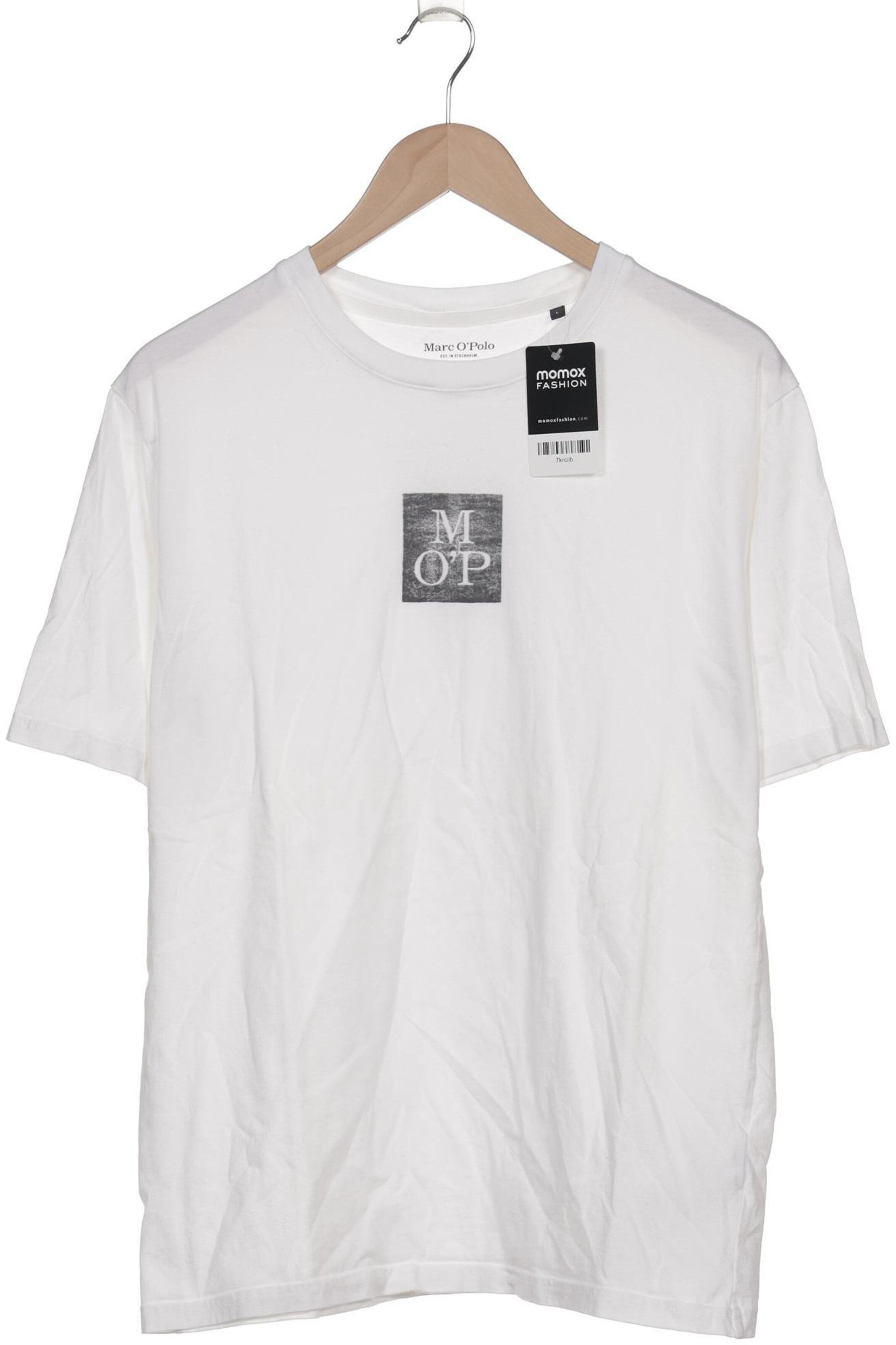 Marc O'Polo T-Shirt L in Weiß: Vorderseite